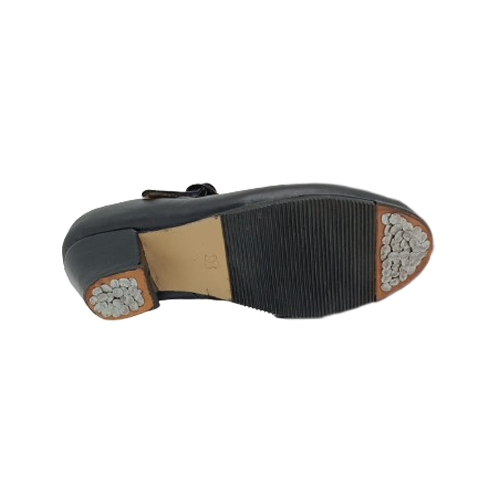 Zapato De Danza Para Niña Alegria 00A950 Negro Ab0701