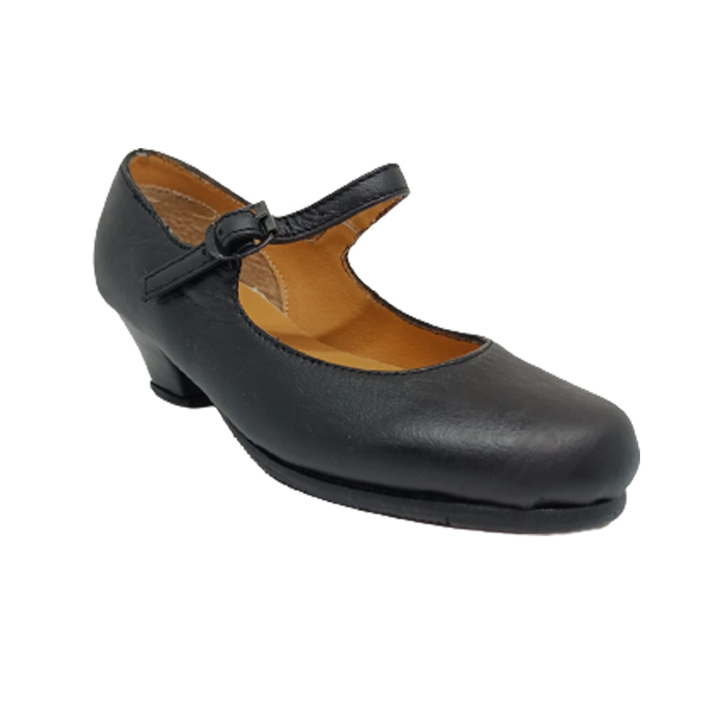 Zapato De Danza Para Niña Alegria 00A950 Negro Ab0701