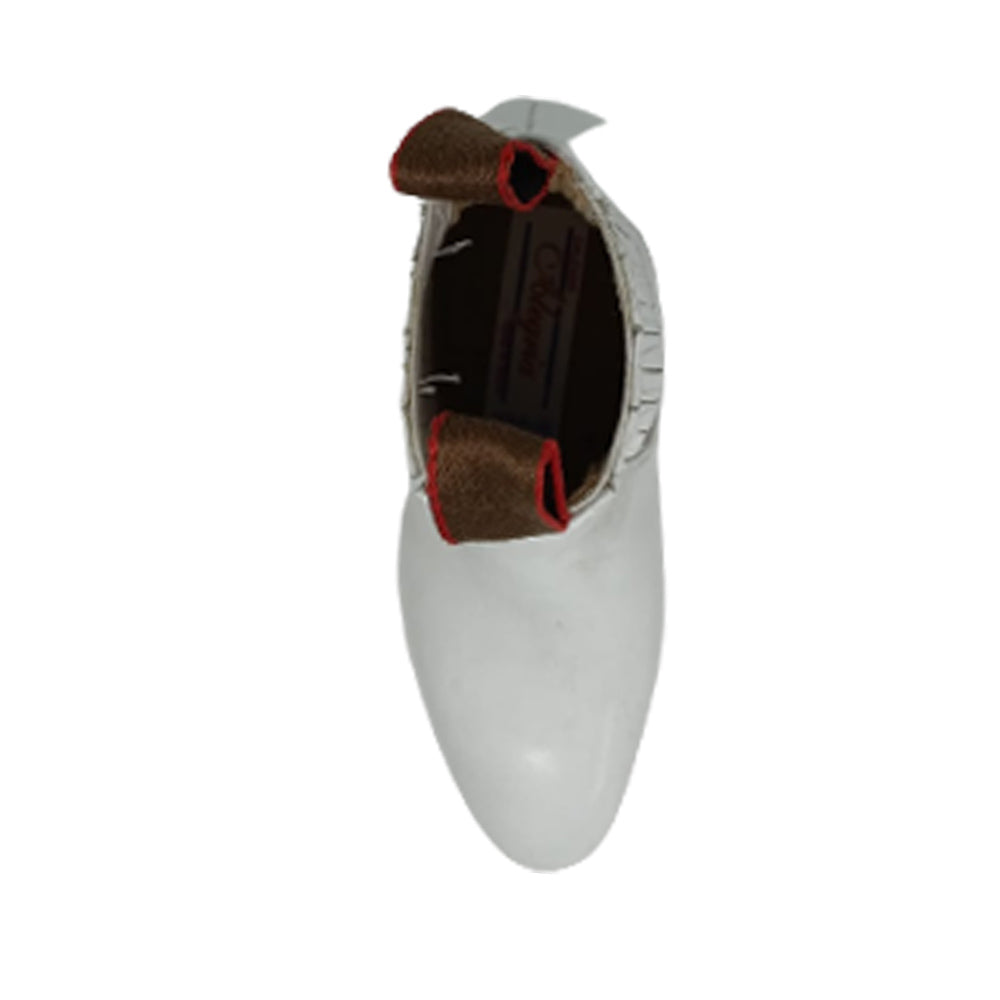 Botin De Danza Para Niño Alegria Botin Blanco Ab0701