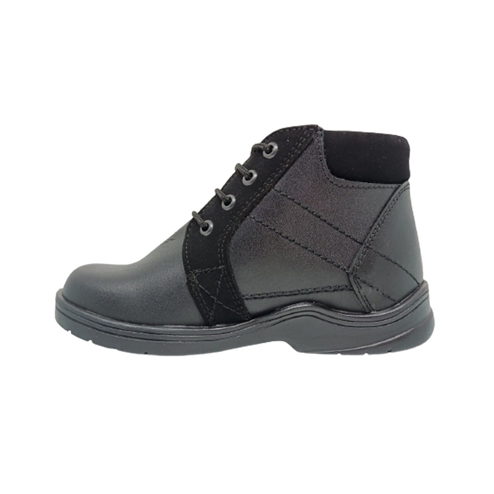 Zapato Bota Para Niño Hush Puppies 51691 Negro Ab0701