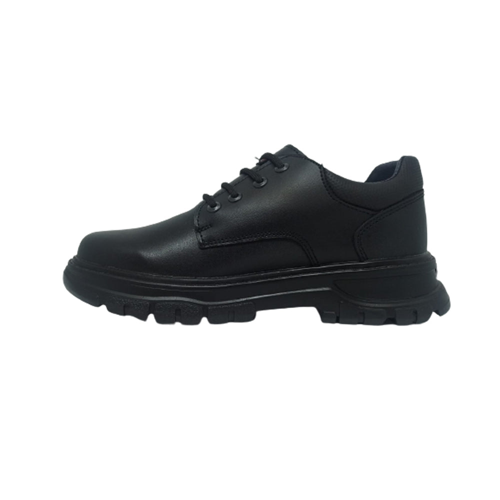 Zapato Escolar Para Niño  Yuyin 22131 Negro Ab0701