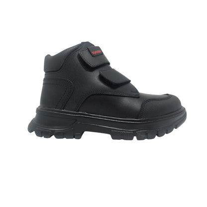 Bota Escolar Para Niño Yuyin 22141 Negro Ab0701