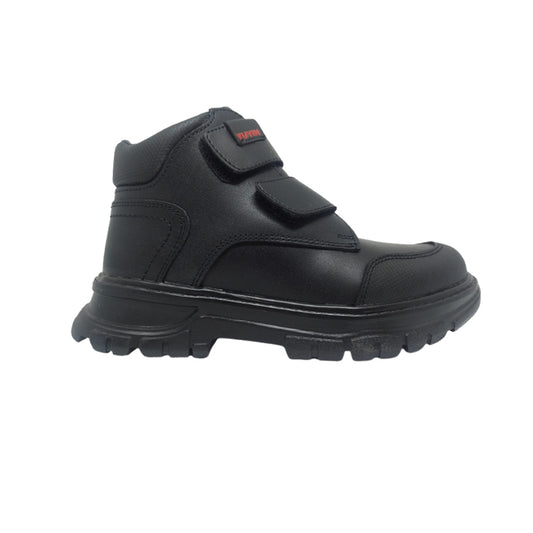 Bota Escolar Para Niño Yuyin 22141 Negro Ab0701