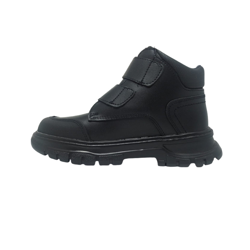 Bota Escolar Para Niño Yuyin 22141 Negro Ab0701