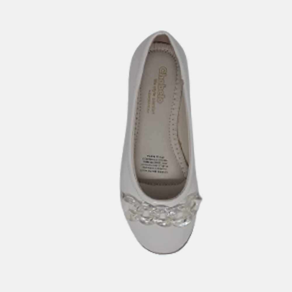 Flats Para Niña Chabelo 52601 Latte Ab0701