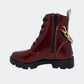 Bota Para Niña Rilo 9860 Rojo Charol Ab0701